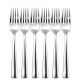 Garfo Mesa Inox com 6 unidades Elegance Le Bianco Garfo Mesa Inox com 6 unidades Elegance Le Bianco