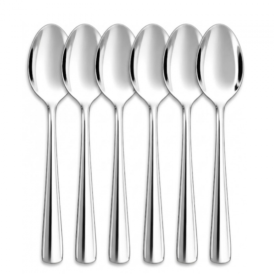 Colher Mesa Inox com 6 unidades Elegance Le Bianco