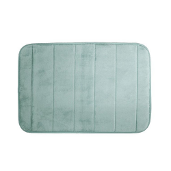 Tapete de Banheiro Antiderrapante 40x60cm Roma Lines Verde Le Bianco