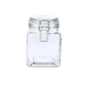Pote de Vidro com Trava Quadrado 1100ml Sofistic Le Bianco Pote de Vidro com Trava Quadrado 1100ml Sofistic Le Bianco