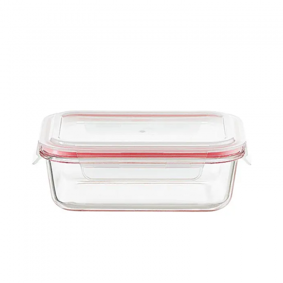 Pote de Vidro Hermético Retangular 2260ml Le Bianco Pote de Vidro Hermético Retangular 2260ml Le Bianco