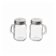 Saleiro e Pimenteiro Unitário de Vidro 40ml Delicate Le Bianco Saleiro e Pimenteiro Unitário de Vidro 40ml Delicate Le Bianco