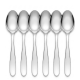 Colher Mesa Inox com 6 unidades Gourmet Le Bianco Colher Mesa Inox com 6 unidades Gourmet Le Bianco