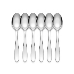 Colher Sobremesa Inox com 6 unidades Gourmet Le Bianco Colher Sobremesa Inox com 6 unidades Gourmet Le Bianco