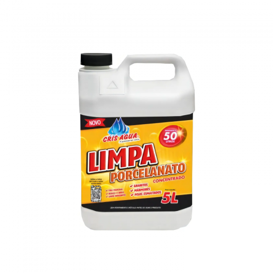 Limpador de Piso Porcelanato Concentrado Cris Água 5L