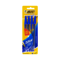 Caneta BIC com 4 unid. Azul