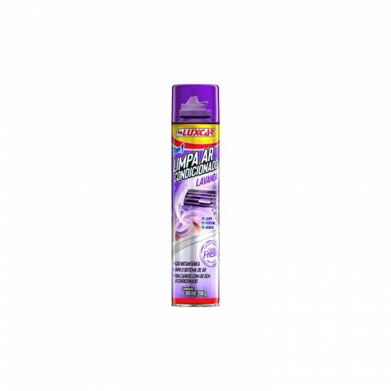 Limpa Ar Condicionado Aerossol Luxcar 400mL Lavanda Limpa Ar Condicionado Aerossol Luxcar 400mL Lavanda