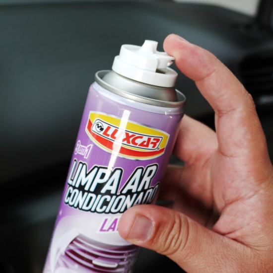 Limpa Ar Condicionado Aerossol Luxcar 400mL Lavanda Limpa Ar Condicionado Aerossol Luxcar 400mL Lavanda