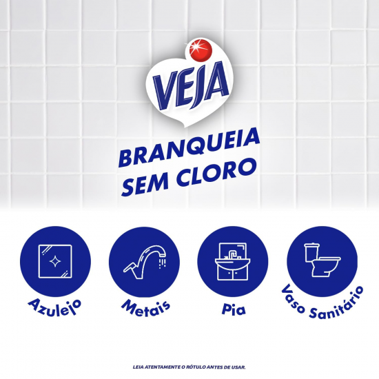 Limpador Banheiro Veja Antibac Oxi Ativo 500mL Squeeze