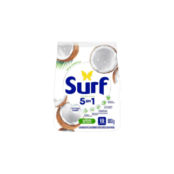 Sabão em Pó Surf Coco 800gr