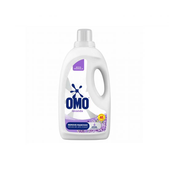 Lava Roupas Líquido OMO Lavanda 3L Lava Roupas Líquido OMO Lavanda 3L