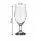 Taça de Vidro Cerveja 330mL Nadir Windsor Taça de Vidro Cerveja 330mL Nadir Windsor