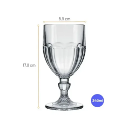 Taça de Vidro Água e Suco 340mL Nadir Bistrol