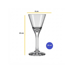 Taça de Vidro Licor 65mL Nadir Donna