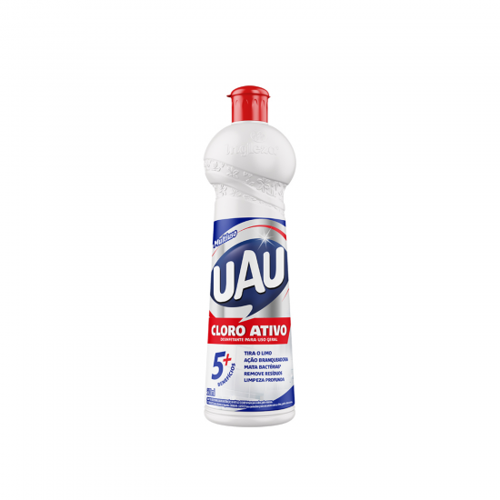 Limpador Banheiro Tira Limo UAU 500mL Limpador Banheiro Tira Limo UAU 500mL