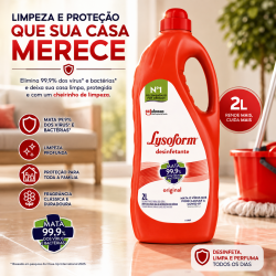 Desinfetante Lysoform Bruto Tradicional 2L Desinfetante Lysoform Bruto Tradicional 2L