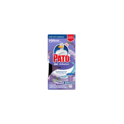 Gel Adesivo Sanitário Pato Lavanda Refil de 38g
