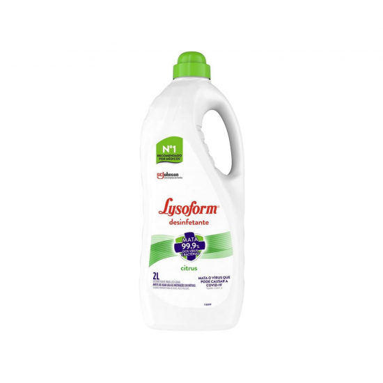 Desinfetante Lysoform Bruto Citrus 2L Desinfetante Lysoform Bruto Citrus 2L