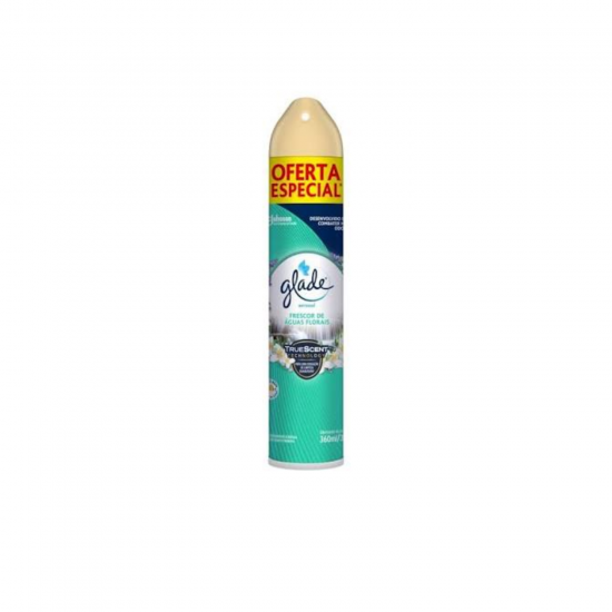 Aromatizador Aerossol Glade 360ml Frescor de Águas Florais Aromatizador Aerossol Glade 360ml Frescor de Águas Florais