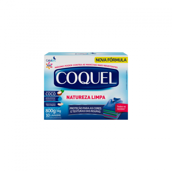 Sabão em Pó Coquel Coco 800gr Sabão em Pó Coquel Coco 800gr