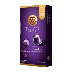Cápsula de Café 3 Corações Compatível Nespresso Mogiana Paulista c/10 Cápsula de Café 3 Corações Compatível Nespresso Mogiana Paulista c/10