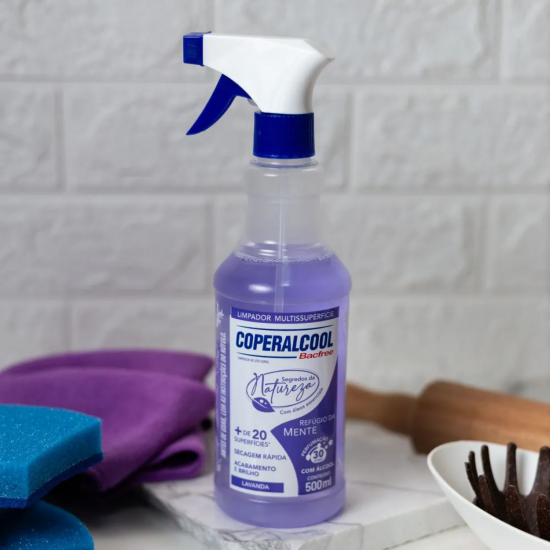 Limpador Multiuso com Álcool Coperalcool 500mL Refúgio da Mente Limpador Multiuso com Álcool Coperalcool 500mL Refúgio da Mente