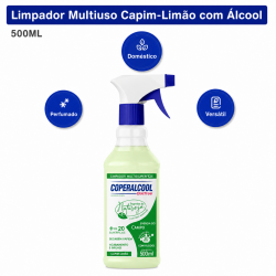 Limpador Multiuso com Álcool Coperalcool 500mL Energia do Campo