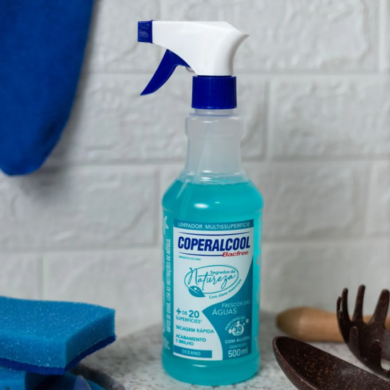 Limpador Multiuso com Álcool Coperalcool 500mL Frescor das Águas