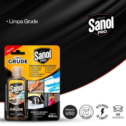 Tira Grude Sanol Removedor de Etiquetas 60mL