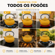 Chaleira de Ferro Nº18 MTA Amarela 1,5L Chaleira de Ferro Nº18 MTA Amarela 1,5L