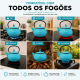 Chaleira de Ferro Nº18 MTA Azul 1,5L Chaleira de Ferro Nº18 MTA Azul 1,5L