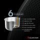 Frigideira de Indução Antiaderente 20cm Hexxa 3D Ceramic Colorstone Frigideira de Indução Antiaderente 20cm Hexxa 3D Ceramic Colorstone