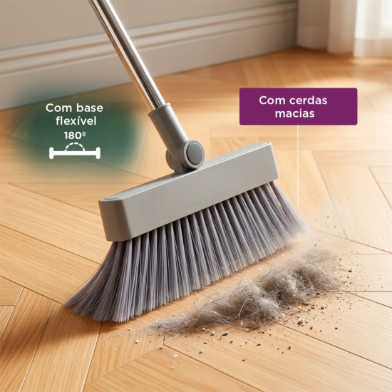 Vassoura Multi-clean Pro 4 em 1 Flash Limp Vassoura Multi-clean Pro 4 em 1 Flash Limp
