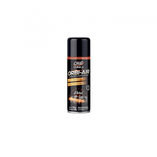 Limpa Ar Condicionado Aerossol Orbi 200mL Floral