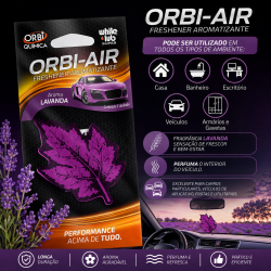 Aromatizante para Carro Orbi Lavanda Aromatizante para Carro Orbi Lavanda
