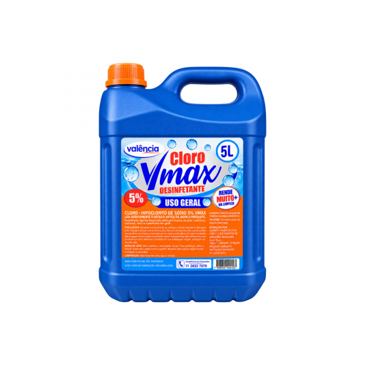 Cloro Líquido 5% V-Max Cloro Líquido 5% V-Max