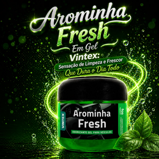Odorizador Automotivo Gel Vintex Arominha Fresh Odorizador Automotivo Gel Vintex Arominha Fresh