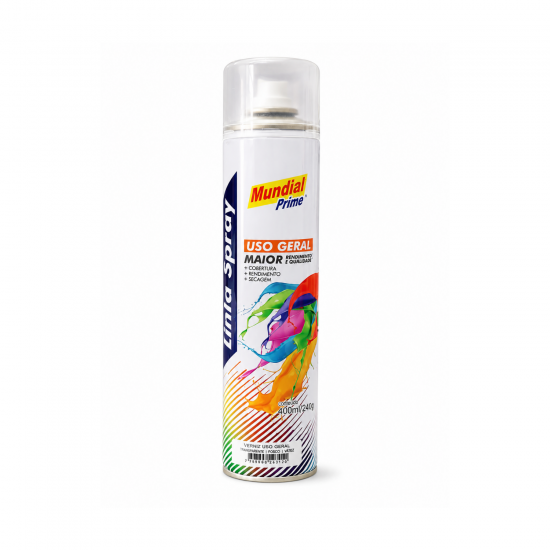 Verniz em Spray 400mL Mundial Prime Verniz em Spray 400mL Mundial Prime