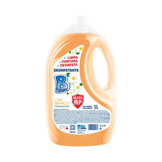 Desinfetante Barbarex Chá branco 5L Desinfetante Barbarex Chá branco 5L