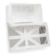 Dispenser Papel Interfolha Nobre Select de Inox Branco Dispenser Papel Interfolha Nobre Select de Inox Branco