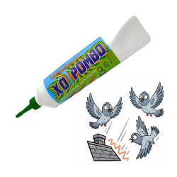 Repelente para Pombo Gel 250gr Xô Pombo Repelente para Pombo Gel 250gr Xô Pombo