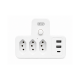 Adaptador de Tomada Benjamin Knup UNT-3013BC Adaptador de Tomada Benjamin Knup UNT-3013BC