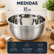 Tigela Bowl Inox RSPAN 32cm Tigela Bowl Inox RSPAN 32cm