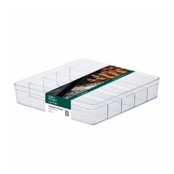 Organizador Paramount Diamond 36,5x36,5x7,5cm c/ Divisórias Organizador Paramount Diamond 36,5x36,5x7,5cm c/ Divisórias