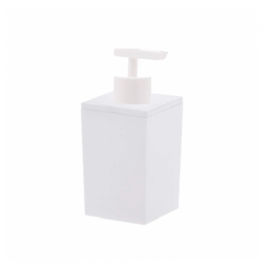 Porta Sabonete Líquido Paramount Bagno Quadratta Branco Porta Sabonete Líquido Paramount Bagno Quadratta Branco