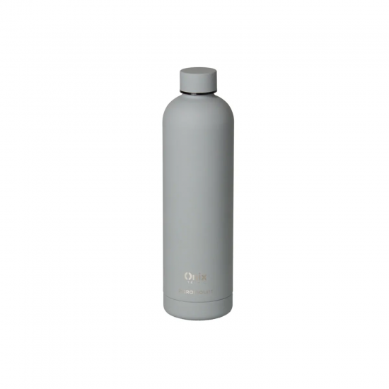 Garrafa de Inox Paramount 1L Onix Cinza