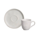 Xícara Louça c/ Pires 120ml Porto Brasil Stoneware Branco Xícara Louça c/ Pires 120ml Porto Brasil Stoneware Branco