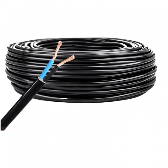 Cabo PP 2x2,5mm Energy Preto - por Metro Cabo PP 2x2,5mm Energy Preto - por Metro