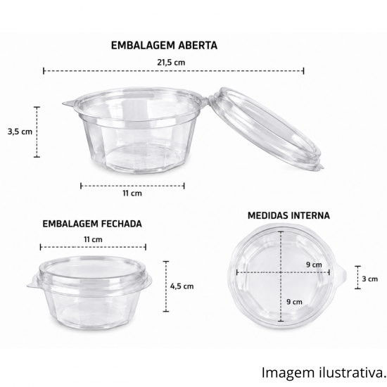 Embalagem Plástica ART HP-771 Hiperpack 450ml com 10un. Embalagem Plástica ART HP-771 Hiperpack 450ml com 10un.