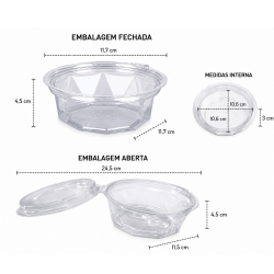 Embalagem Plástica ART HP-742 Hiperpack 250mL com 10un. Embalagem Plástica ART HP-742 Hiperpack 250mL com 10un.